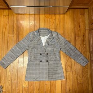 Women’s Casual Plaid Blazer